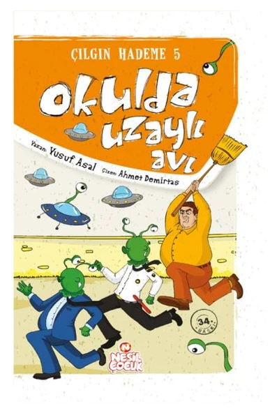 Okulda Uzaylı Avı / Çılgın Hademe 5 ürün görseli 1