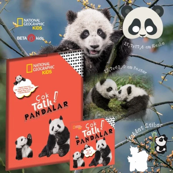 Çok Tatlı Pandalar - National Geographic Kids ürün görseli 1