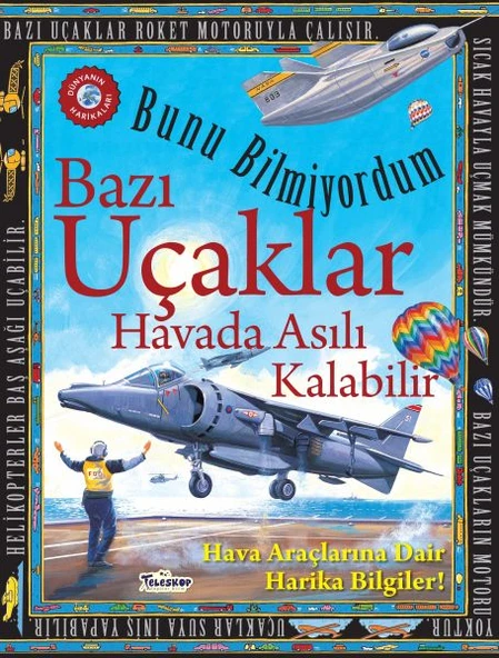 Bazı Uçaklar Havada Asılı Kalabilir - Bunu Bilmiyordum - Hava Araçlarına Dair Harika Bilgiler! ürün görseli 1