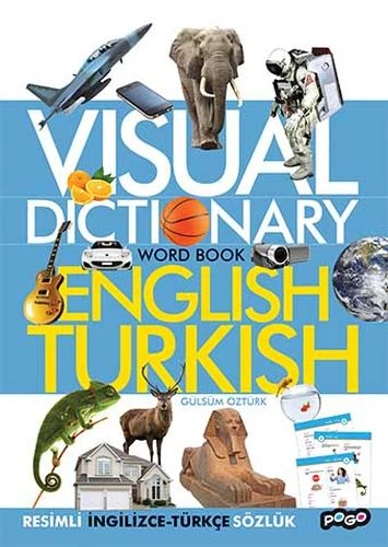 Visual Dictionary  Word Book English-Turkish ürün görseli 1