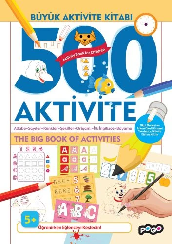 Büyük Aktivite Kitabı - 500 Zeka Oyunu ürün görseli 1