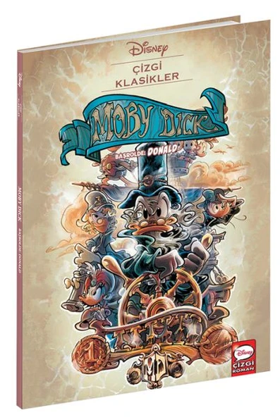 Disney Çizgi Klasikler - Moby Dick Başrolde: Donald ürün görseli 1