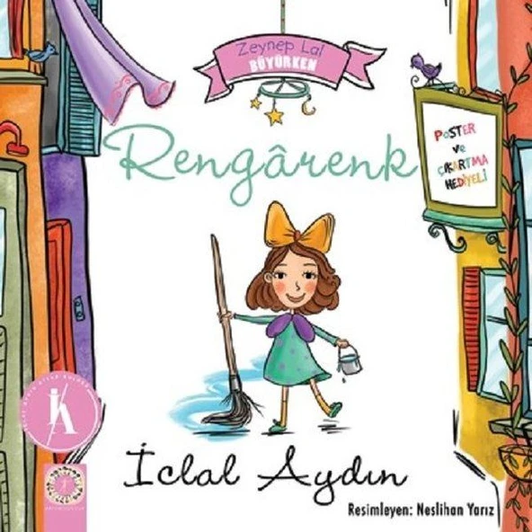 Zeynep Lal Büyürken - Rengarenk (Poster ve Çıkartma Hediyeli) ürün görseli 1