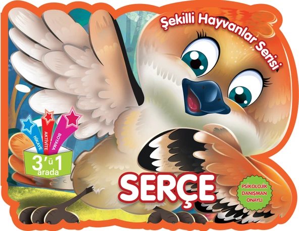Şekilli Hayvanlar Serisi - Serçe ürün görseli 1