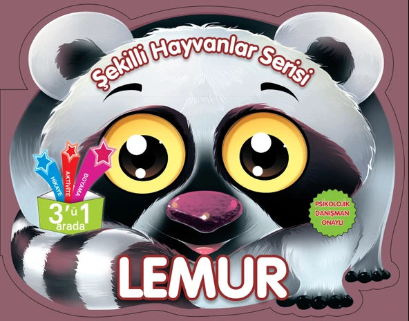 Şekilli Hayvanlar Serisi - Lemur ürün görseli 1