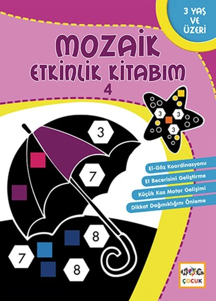 Mozaik Etkinlik Kitabım 4 (Altıgen) ürün görseli 1