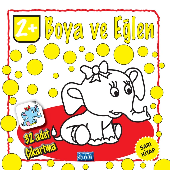 Boya ve Eğlen Sarı Kitap ürün görseli 1