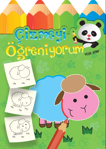 Çizmeyi Öğreniyorum Yeşil Kitap ürün görseli 1