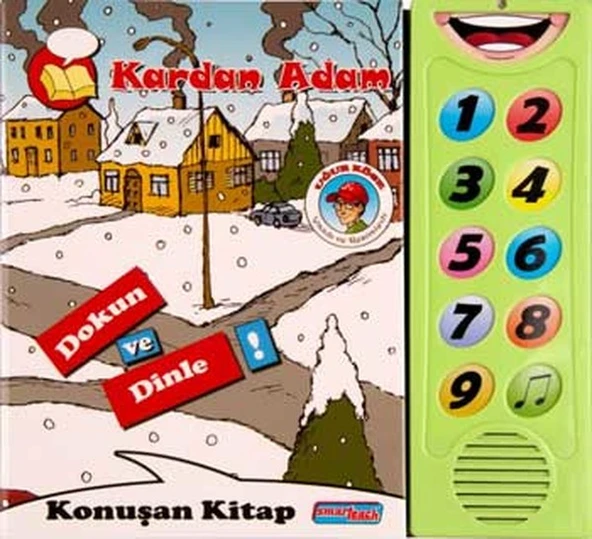 Kardan Adam  Dokun ve Dinle Konuşan Kitap ürün görseli 1