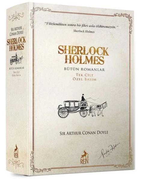 Sherlock Holmes Bütün Romanlar Tek Cilt (Özel Basım) ürün görseli 1