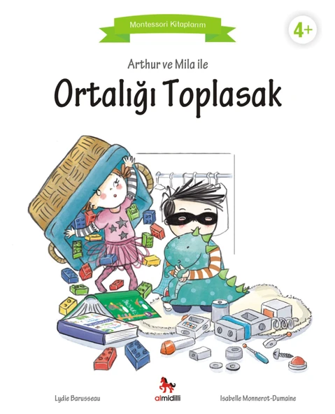 Arthur ve Mila ile Ortalığı Toplasak - Montessori Kitaplarım ürün görseli 1