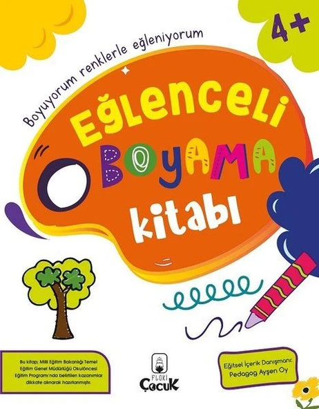 Eğlenceli Boyama Kitabı +4 Yaş ürün görseli 1