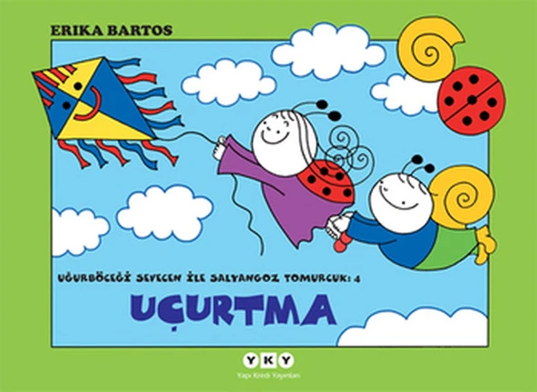 Uğurböceği Sevecen ile Salyangoz Tomurcuk 04 - Uçurtma ürün görseli 1
