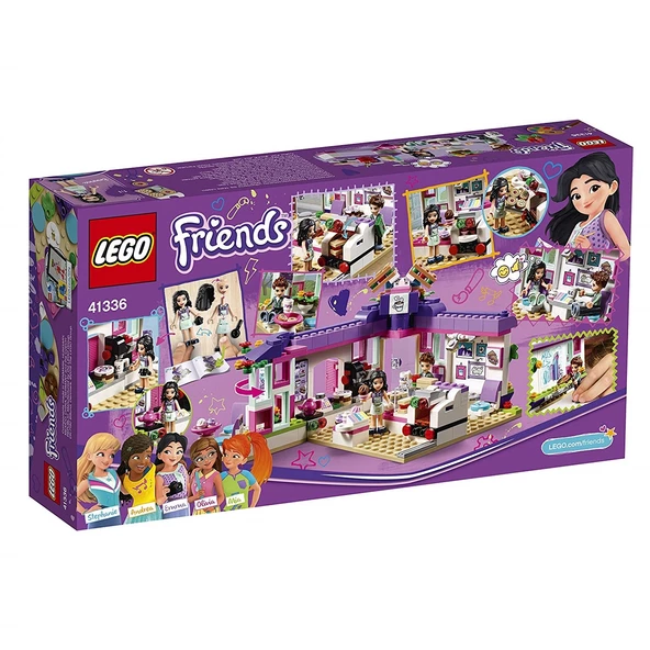 Orjinal Lego 41336 Lego Friends Emma'nın Sanat Kafe'si 378 Parçalı Lego Seti - Resim 8