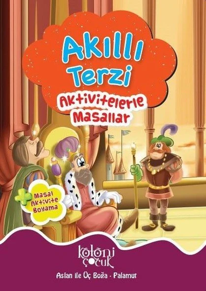 Akıllı Terzi - Aktivitelerle Masallar - Aslan ile Üç Boğa-Palamur ürün görseli 1