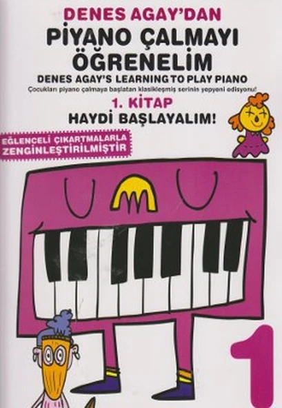 Denes Agay'dan Piyano Çalmayı Öğrenelim 1. Kitap ürün görseli 1