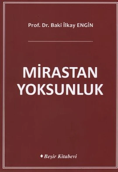 Mirastan Yoksunluk ürün görseli 1