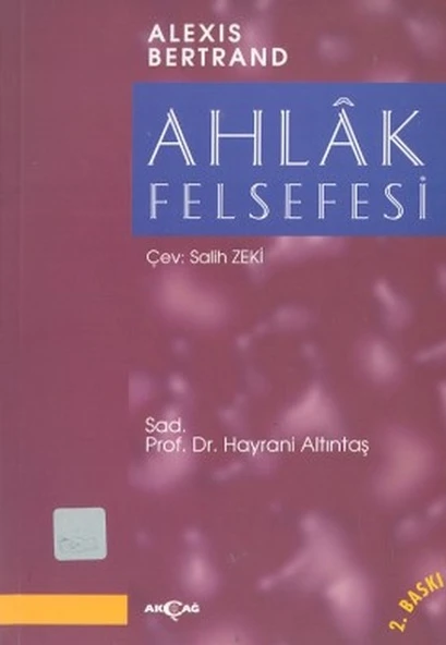 Ahlak Felsefesi ürün görseli 1