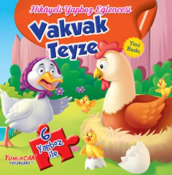 Vakvak Teyze - Hikayeli Yapboz Eğlencesi (6 Yapboz İle) ürün görseli 1