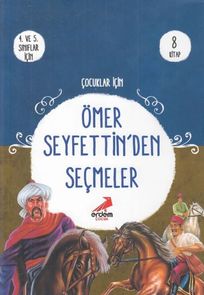 Çocuklar İçin Ömer Seyfettinden Seçmeler (8 Kitap Takım) ürün görseli 1