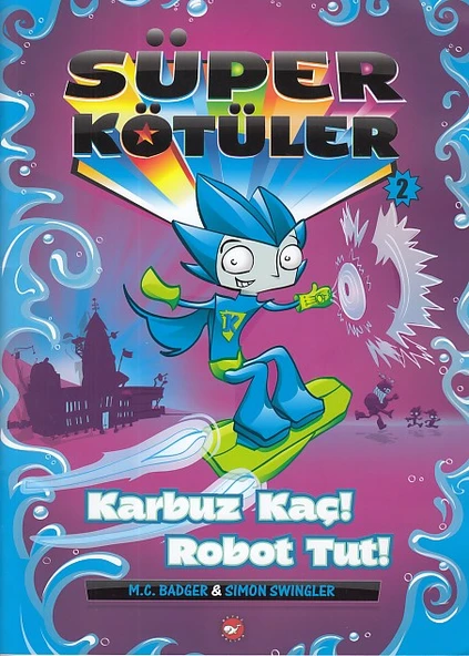 Süper Kötüler 2 - Karbuz Kaç! Robot Tut! ürün görseli 1