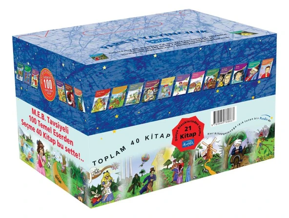 100 Temel Eser Seti (40 Kitap Takım Kutulu) ürün görseli 1