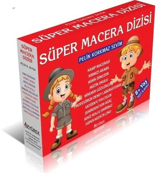 Süper Macera Dizisi (10 Kitap Set) ürün görseli 1