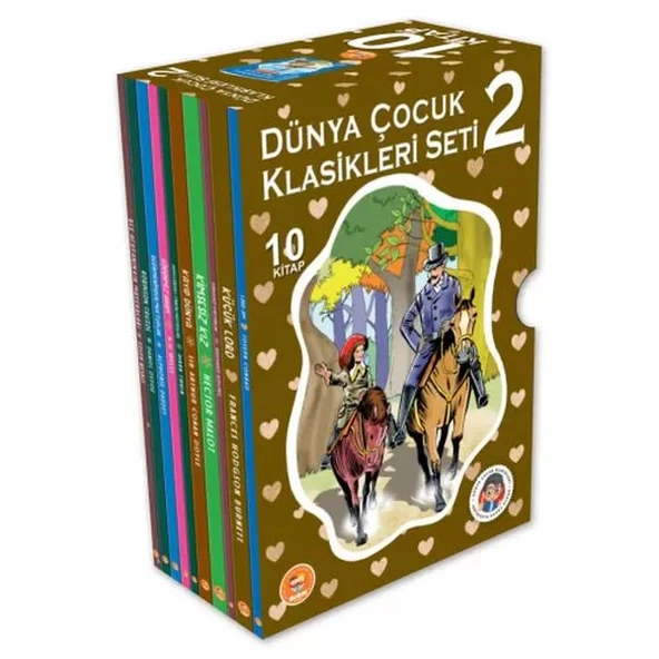 Dünya Çocuk Klasikleri Seti-2 (10 Kitap) ürün görseli 1