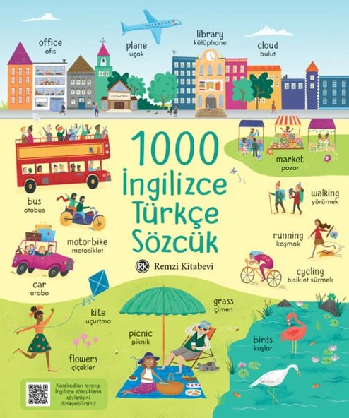 1000 İngilizce Türkçe Sözcük ürün görseli 1