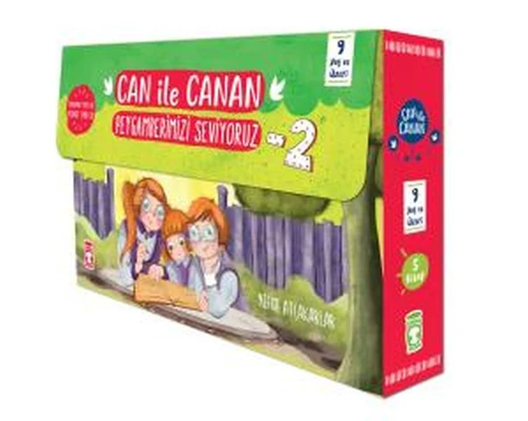 Can İle Canan Peygamberimizi Seviyoruz 2 - Set (5 Kitap) ürün görseli 1