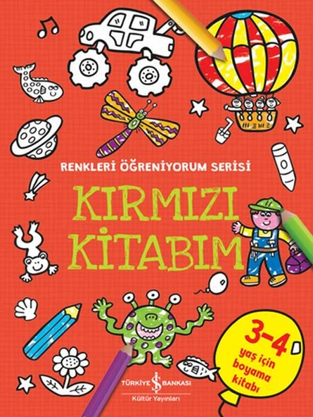 Kırmızı Kitabım - Renkleri Öğreniyorum Serisi ürün görseli 1