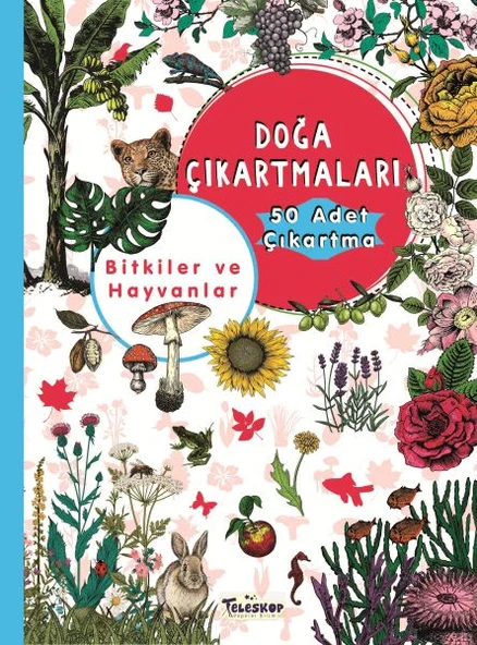 Bitkiler ve Hayvanlar - Doğa Çıkartmaları ürün görseli 1