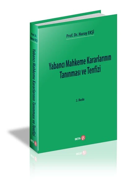 Yabancı Mahkeme Kararlarının Tanınması ve Tenfizi ürün görseli 1