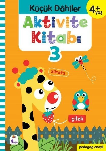 Küçük Dahiler Aktivite Kitabı 3 (4+ Yaş) ürün görseli 1