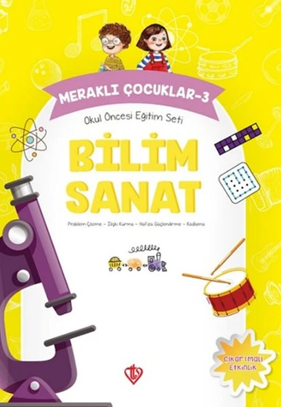 Meraklı Çocuklar 3 - Okul Öncesi Eğitim Seti  Bilim Sanat ürün görseli 1