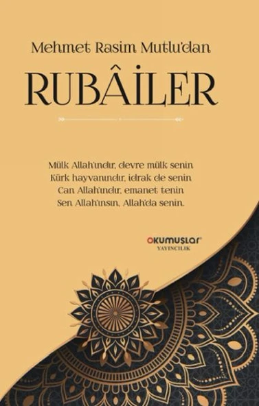 Mehmet Rasim Mutlu’dan Rubailer ürün görseli 1