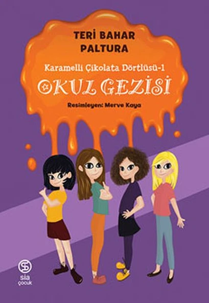 Karamelli Çikolata Dörtlüsü 1 - Okul Gezisi ürün görseli 1