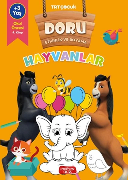 Doru Etkinlik ve Boyama - Hayvanlar ürün görseli 1