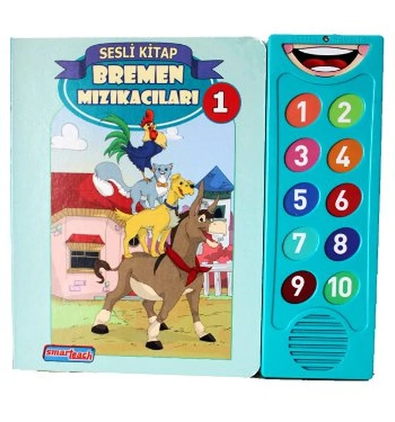 Bremen Mızıkacıları 1 - Konuşan Sesli Kitaplar ürün görseli 1