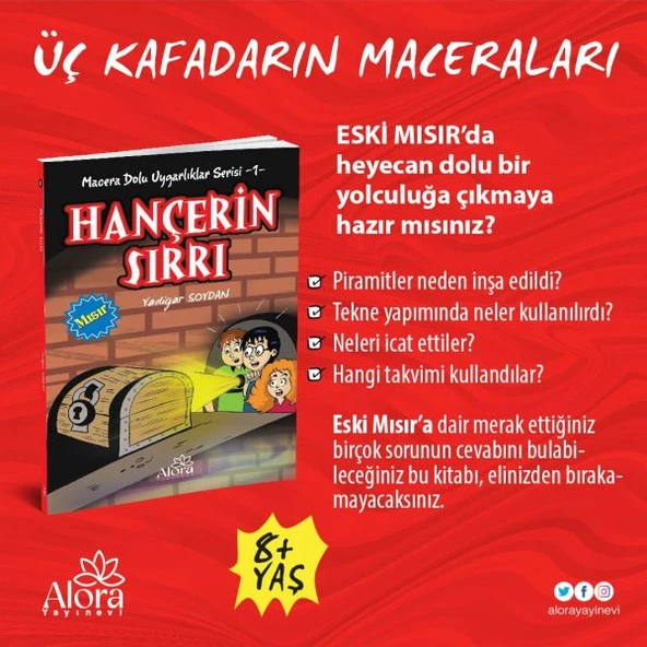 Macera Dolu Uygarlıklar - 1 Hançerin Sırrı - Mısır ürün görseli 1