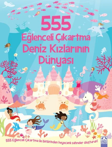 555 Eğlenceli Çıkartma Deniz Kızlarının Dünyası ürün görseli 1