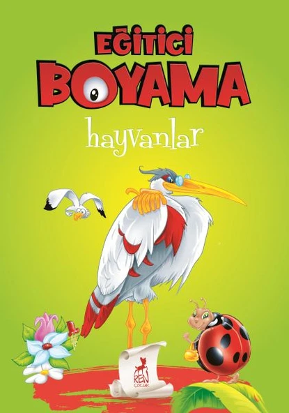 Eğitici Öğretici Boyama  - Hayvanlar ürün görseli 1