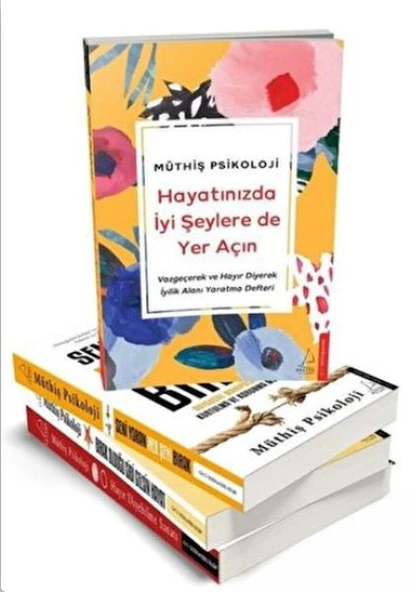 Müthiş Psikoloji 3 Kitap Set Defter Hediyeli ürün görseli 1