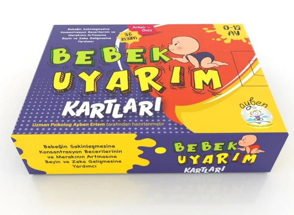 Bebek Uyarım Kartları ürün görseli 1