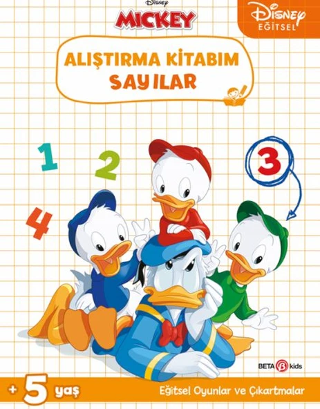 Disney Eğitsel Çıkartmalı Alıştırma Kitabım Sayılar ürün görseli 1