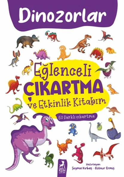 Eğlenceli Çıkartma ve Etkinlik Kitabım - Dinazorlar ürün görseli 1