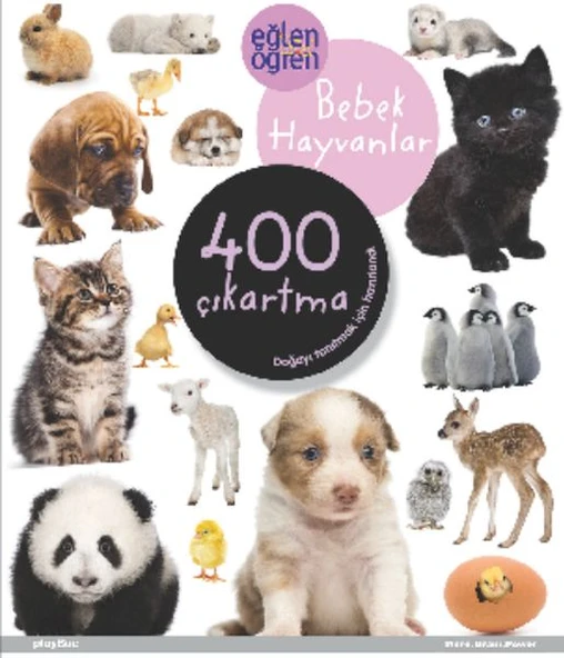 Eğlen Öğren Bebek Hayvanlar 400 Çıkartma ürün görseli 1