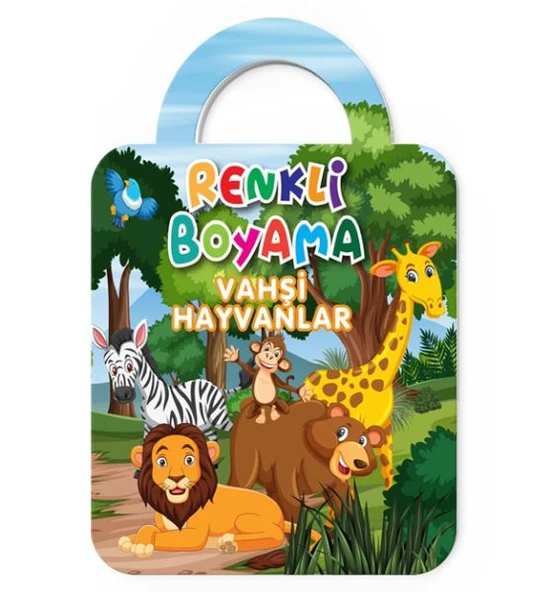 Renkli Boyama-Vahşi Hayvanlar ürün görseli 1