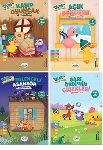 Yeşil Başlı Batanın Maceraları Serisi (4 Kitap) ürün görseli 1