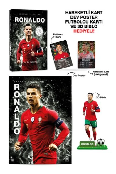 Ronaldo - Sahanın Yıldızları - 3D Biblo Hediyeli! ürün görseli 1